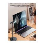 ⁦ميكروفون YESIDO KR18 المكتبي متعدد الاتجاهات بزاوية 360 درجة مع خاصية إلغاء الضوضاء عبر منفذ USB، قادر على إلغاء الضوضاء والتحكم بها.⁩ - الصورة ⁦2⁩