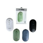 ⁦ماوس لاسلكي GIGAMAX G1200 نقطة في البورصة سلكي عملي مع 3 أجهزة اتصال، بلوتوث و2.4 جيجا بايت لاسلكي، 4 أزرار ماكرو، بطارية طويلة الأمد قابلة لإعادة الشحن و الكمبيوتر Mac المحمول .⁩ - الصورة ⁦2⁩