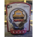 ⁦Crash X20 Pc Stereo Headset مظهر الكلاسيكي , تصميم مريح للارتداء بفضل عصابة الرأس الداعمة، وغطاء الأذن، وسماعة الرأس، ومنظم مستوى الصوت المدمج .⁩ - الصورة ⁦3⁩