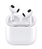 سماعة بلوتوث لاسلكية 5.3 متوافقة مع آيفون وأندرويد بريميوم لاين اجولد اف ان - جراب مغناطيسي BT10 (أبيض)، داخل الأذن