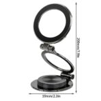 ⁦حامل مغناطيسي للسيارة، حامل هاتف محمول للسيارة يدور 360 درجة⁩ - الصورة ⁦2⁩
