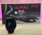 T10 Ultra3 Smart Watch بشاشة كبيرة متعددة الوظائف متوافقة مع نظامي Android و iOS .