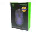 ⁦ماوس الألعاب T-DAGGER GAMING Mouse TGM-114 مستويات DPI – إضاءة خلفية RGB – تصميم مريح – تصميم خفيف الوزن على شكل خلية نحل – أسود⁩ - الصورة ⁦3⁩