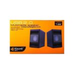 ⁦كيسونلي مكبر صوت للكمبيوتر الشخصي Kisonli T-006 مكبرات صوت مكتبية متعددة الوسائط تعمل بمنفذ USB .⁩ - الصورة ⁦2⁩