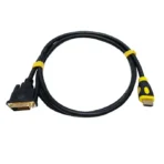 ⁦كابل  تي بي لينك متوافق مع كاميرات فيديو HDMI TO DVI .⁩ - الصورة ⁦3⁩