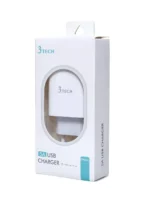 ⁦شاحن حائط، متوافق مع الهواتف المحمولة ثري تيك، 5 امبير، TW5A1 - ابيض⁩ - الصورة ⁦2⁩