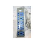 مشترك كهرباء المغربي 2 متر - 9 فتحات للفيش الثلاثية والثنائية - USB 2- DC 220~250V/10A