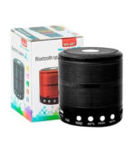 ⁦مكبر صوت بلوتوث وراديو من ساب ws-887 - مضخم صوت بلوتوث صغير محمول (اسود)⁩ - الصورة ⁦2⁩