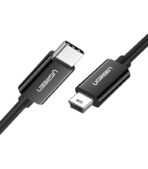 كيبل USB سي إلى ميني من يوجرين- أسود 50445 لحاسوب محمول