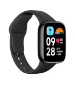 ساعة شاومي ريدمي ذكية ووتش 3 اكتيف شاشة LCD كبيرة مقاس 1.8 بوصة، مقاومة للماء حتى عمق 50 مترًا، بطارية تدوم 12 يومًا، نظام تحديد المواقع GPS، وأكثرمن 100 وضع للتمرين، تتبع معدل نبضات القلب واللياقة