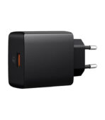 شاحن من أوكي بتقنية USB، متوافق مع سامسونج جالاكسي S25/S24/S23/S22 ألترا وS21/S20 FE وA55/A54/A53، بمنفذ واحد