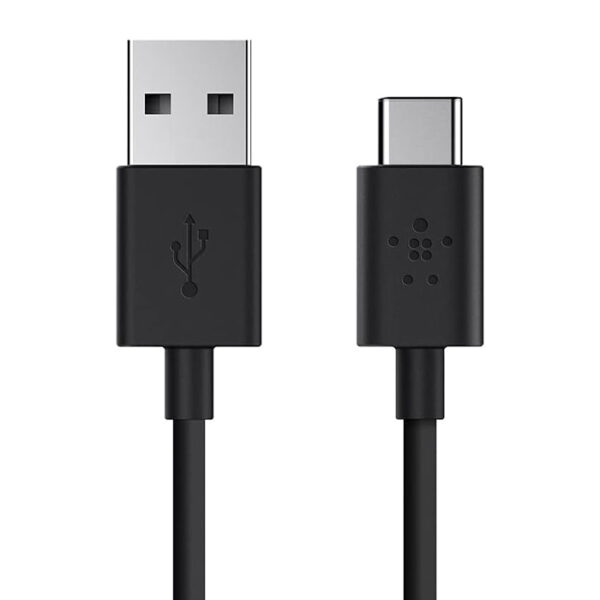 كابل شحن USB من النوع سي بيلكن- لون اسود، لهواتف خلوية