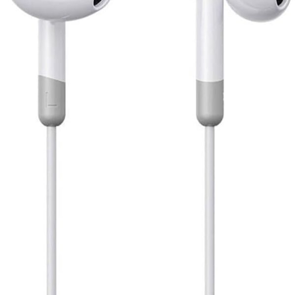سماعات سلكية بتصميم نصف داخل الأذن من جوي روم، لون أبيض، موديل JR-EW01