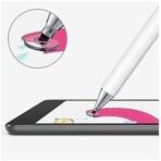 ⁦قلم ستايلس سريع محمول من جوي روم، موديل JR-BP560 - لون ابيض، لهاتف ذكي، لحاسوب لوحي⁩ - الصورة ⁦2⁩