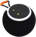 مكبر صوت بلوتوث محمول JL-1267 مع حلقة تثبيت،  ازرار تحكم، تصميم صغير