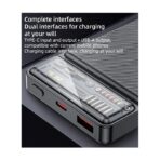 ⁦Yesido باور بانك YP53 – شاشة عرض على شكل مصباح، شحن سريع عبر منفذ USB-A (بقوة 22.5 وات)⁩ - الصورة ⁦4⁩