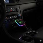 ⁦JOYROOM شاحن سريع J-24 Shadow Series 18 وات مع منفذ USB QC3.0 - أسود⁩ - الصورة ⁦4⁩