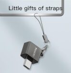 ⁦محول جي اس 08 نوع سي الى USB-A او تي جي⁩ - الصورة ⁦2⁩