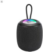 ⁦اكس-سكوت - (XS-607) مكبر صوت هايبر محمول للاستخدام الخارجي مع صوت جهوري فائق وضوء ملون - اسود وبرتقالي⁩ - الصورة ⁦3⁩