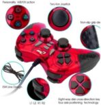 ⁦كابل عصا تحكم تروبو USB بطول 1.5 متر من زيرو ZR-5001 - احمر⁩ - الصورة ⁦2⁩