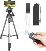 ⁦حامل ثلاثي القوائم قابل للتمدد NP8830 مع جهاز تحكم عن بعد لكاميرا السيلفي المباشرة في الهواء الطلق من نيفو، حامل لكاميرا دي اس ال ار⁩ - الصورة ⁦2⁩