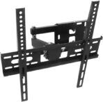 حامل تلفزيون LCD يثبت على الحائط مقاس 22-47 بوصة من فوكس، لون أسود