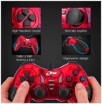 ⁦كابل عصا تحكم تروبو USB بطول 1.5 متر من زيرو ZR-5001 - احمر⁩ - الصورة ⁦4⁩