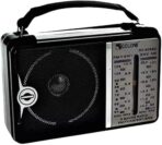 ⁦راديو غون كلاسيك (اربع موجات) كولون : (أسود فضي - 606-rx)⁩ - الصورة ⁦3⁩