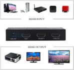 ⁦موزع بمنفذ HDMI 1.4 V1.4 الترا اتش دي، 4 اتجاهات، بدقة فائقة الدقة اتش دي سي بي 4K/2K، موزع 1x4 HDMI⁩ - الصورة ⁦2⁩