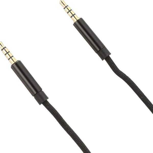 كابل صوت إضافي ذكر إلي ذكر من COVO، بمقاس 3.5 ملم - لون أسود، موديلCOVO C8