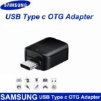 ⁦موصل سامسونج او تي جي من النوع C الى USB، للفلاش والكيبورد والماوس والهارد، ينقل الملفات بسرعة متوافق مع الموبايل واللاب توب والكمبيوتر والاجهزة الاخرى اسود⁩ - الصورة ⁦4⁩