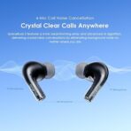 ⁦سماعات أذن سبيد بادز زد ترو اللاسلكية من اورايمو مع خاصية إلغاء الضوضاء النشطة (ANC) ووقت تشغيل 38 ساعة وصوت مكاني ساوند 360 - أسود⁩ - الصورة ⁦3⁩