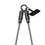 كابل USB "30 سم" نوع C/نوع لايتنينج (لشاحن سريع للهاتف المحمول) متعدد الوظائف (اسود وابيض)