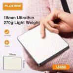 ⁦مصباح LED للتصوير الفوتوغرافي U480 من بلوكاما، 20 واط، 2700-5700 كلفن، امالة 270 درجة، 5000mAh قابلة لاعادة الشحن⁩ - الصورة ⁦4⁩