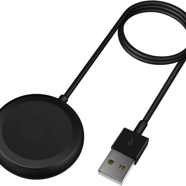 شاحن  مغناطيسي لاسلكي متوافق مع الساعات الذكية وسمارت واتش من سلسلة 1-2-3-4-5