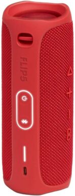 ⁦مكبر صوت فليب 5 محمول بالبلوتوث مع بطارية قابلة لاعادة الشحن مضاد للماء متوافق بارتي بوست من جيه بي ال لون احمر فيستا سلكي⁩ - الصورة ⁦7⁩