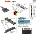 ⁦كابل باور ساتا ال 4 نقاط CABLE POWER SATA⁩ - الصورة ⁦4⁩