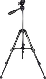 ⁦حامل ثلاثي القوائم للتصوير الفوتوغرافي نيفو NP-3180 ، حامل أرضي لكاميرا دي اس ال ار بارتفاع 1.36 متر لسطح المكتب - لون أسود⁩ - الصورة ⁦2⁩