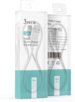كابل نوع سي للشحن فائق السرعة 3tech  5A TYPE-C
