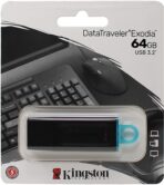فلاش USB 3.2 سعة 64 جيجابايت من كينج.ستون - DTX/- 64GB