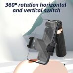 ⁦عصا سيلفي ثلاثية القوائم مع جهاز تحكم لاسلكي للجوال متوافقة مع ايفون 15 برو ماكس/15/14 برو/14/13، سامسونج اس 22/ اس 23 الترا/ اندرويد الذكي (jc-25)⁩ - الصورة ⁦2⁩