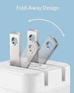 ⁦شاحن من أنكر بتقنية USB، متوافق مع الأجهزة اللوحية وآيفون وجالاكسي وبيكسل وآيباد، بمنفذ واحد⁩ - الصورة ⁦2⁩