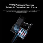 ⁦xiaomi vacuum cleaner G20 max مكنسة كهربائية جي 20 ماكس بقوة شفط 180 وات وشاشة ليد وفرشاة شعر الحيوانات الأليفة ووقت تشغيل حتى 60 دقيقة من شاومي، تناسب مختلف أنواع التنظيف⁩ - الصورة ⁦12⁩