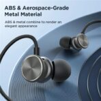 ⁦سماعات أذن سلكية معدنية JR-EW03 من جوي روم،  ميكروفون عالي الحساسية، تجربة مكالمات عالية الوضوح، متعدد الاستخدامات للكاريوكي-الألعاب-البث المباشر -رمادي غامق .⁩ - الصورة ⁦6⁩