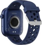 ⁦انفنيكس اكس ووتش H4 (XW4L) - ازرق داكن، شاشة HD تعمل باللمس بالكامل 2.05 انش، مقاومة للماء IP68، وقت استخدام عادي 10 ايام، V5.3، معدل ضربات القلب، بطارية 300mAh، شحن مغناطيسي، يدعم المكالمات، ضمان 12⁩ - الصورة ⁦6⁩