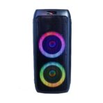 مكبر صوت كراش X-8001 بلوتوث، 3 قطع - أسود