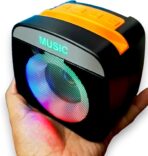 ⁦مكبر صوت بلوتوث لاسلكي محمول يدعم ستيريو USB وشريحة Micro SD وراديو اف ام وايه يو اكس بصوت عالي الجودة (متعدد الألوان)، AN332⁩ - الصورة ⁦7⁩