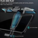 ⁦يد تحكم للالعاب على الموبايل بتصميم قابل للطي والتعديل ل4 اوضاع - ازرار ضغط احترافية - استهلاك منخفض للطاقة - موديل F4 FALCON⁩ - الصورة ⁦4⁩