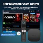 ⁦جهاز تي في بوكس إس شاومي مي – الجيل الثالث، ذاكرة رام 2 جيجابايت وذاكرة ROM ‏32 جيجابايت، يدعم البث بدقة 4K ألترا إتش دي، بتقنية البلوتوث والواي فاي، لون أسود⁩ - الصورة ⁦3⁩