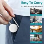 ⁦شاحن مغناطيسي سريع الى كيبل USB-C لساعة ابل اصدار مطور 2024 1 متر - محمول [معتمد من ابل] شحن لاسلكي متوافق مع ساعة سلسلة 8 - 7 - 6 - SE - 5 - 4 - 3 - 2 - - ابيض⁩ - الصورة ⁦8⁩